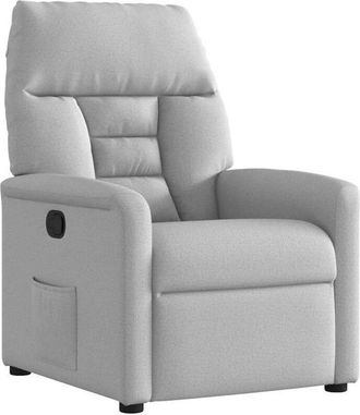 vidaXL Sill&oacute;n Reclinable De Tela Gris Nube Vidaxl