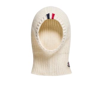 Moncler Balaclava Natural - Accessories - unisex - Blanco - L