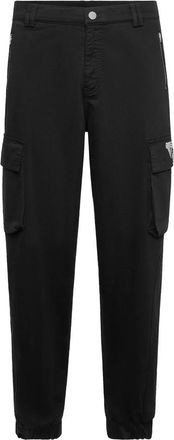 Philipp Plein Greatness Embroidered Cargo Trousers