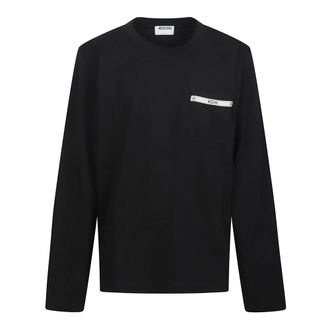 Moschino Long Sleeve T-Shirt - male - Moschino - Long Sleeve T-Shirts - Black - XL - Tops