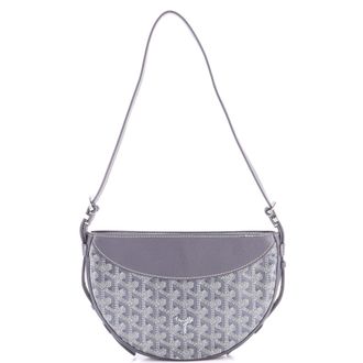 Goyard Hirondelle Shoulder Bag Coated Canvas and Leather