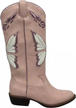 Matisse Footwear Womens Mariposa Butterfly Boots In Pink