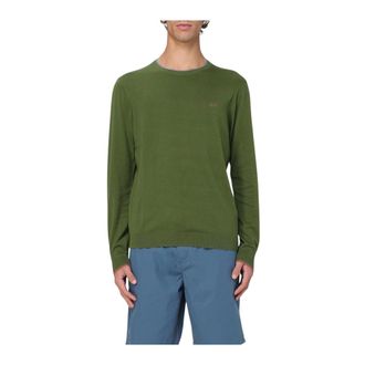 Sun 68 Jersey de Algod&oacute;n de Cuello Redondo - Knitwear - Hombre - Verde - M