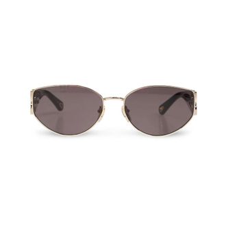 Chlo&eacute; Sunglasses, female, Yellow, Size: 59 MM Ch0260S 001 Sunglasses