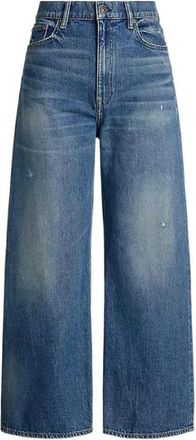 Polo Ralph Lauren Jeans, Dames, Blauw, W30, Wide Jeans