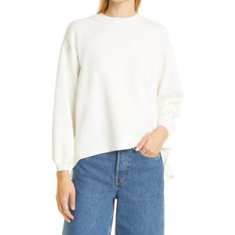 Club Monaco Modern Sweatshirt in Egret at Nordstrom Rack, Size X-Small