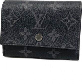 Louis Vuitton Black Wallet (Tri-Fold) (Pre-Owned)