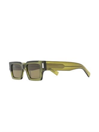 Saint Laurent Eyewear 736432Y9956 Square-Frame Sunglasses - Green