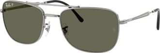 Ray-Ban Rb 3755 Zonnebril - unisex - Zonnebrillen - Grijs - 62 MM - Accessoires