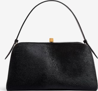 Khaite Handtasche aus Leder in Fohlenoptik Cate