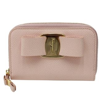 Ferragamo Leather Coin Purse/Coin Case (Pre-Owned)