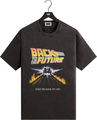Kith x Back to the Future Back to 1985 Vintage T-Shirt Black KHM030054-001