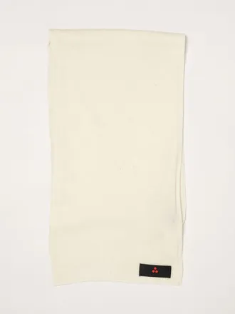 Peuterey Solid Colour Wool and Cashmere Blend Scarf
