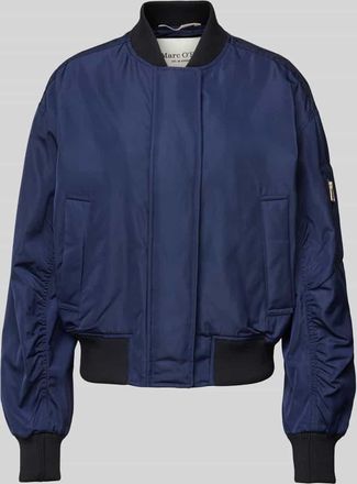 Marc O'Polo Regular Fit Blouson im Aviator-Stil in Marine, Gr&ouml;&szlig;e 36