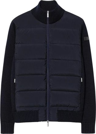 Roberto Ricci Design Wool Cash 7 Hybrid Duck Soft Knit - - Jackets - Uomo - Blu - L