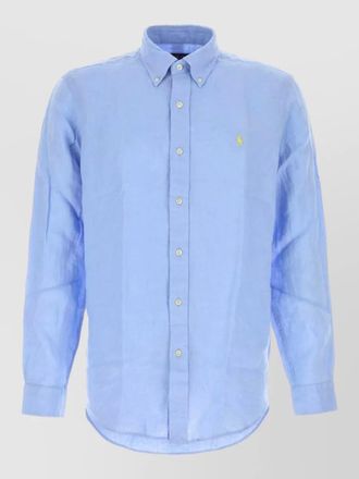 Polo Ralph Lauren linen shirt long sleeves button down collar