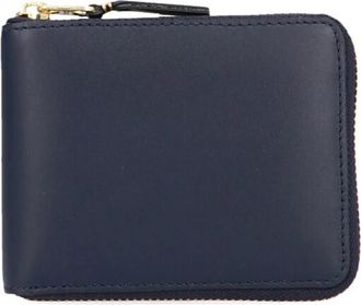 Comme Des Gar&ccedil;ons Arecalf - Sa 7100 Wallet - Heren - Portefeuilles - Blauw - ONE Size - Leer - Accessoires