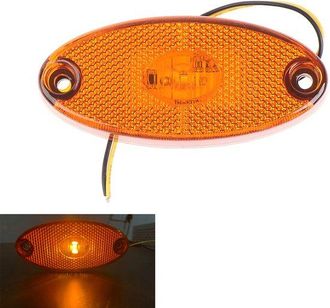 OEM Luz De Posici&oacute;n Lateral Led Universal - 12v - Amarilla