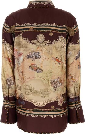 Zimmermann Twill Shirt - Purple