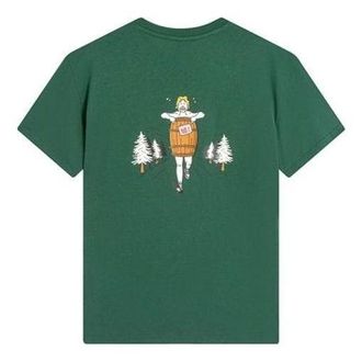 New Balance Lifestyle Graphic Print Tee Asia Sizing Green AMT22394-NWG