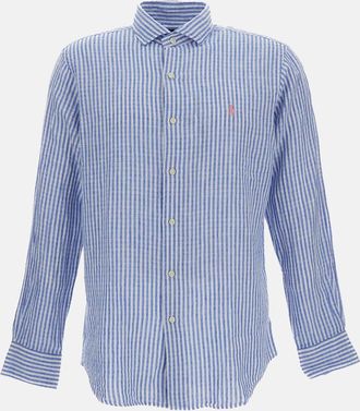 Polo Ralph Lauren Camicia Seersucker A Righe