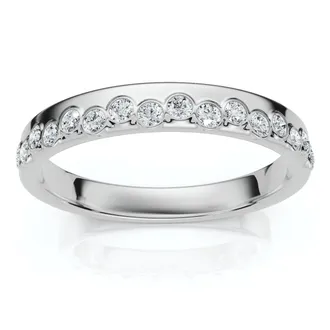 Pompeii3 1/5Ct TW Diamond Rhythm Anniversary Band Lab Grown