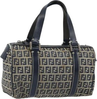 Fendi Pre-owned Handbags, female, Multicolor, Size: ONE SIZE Pre-owned Canvas Handbag