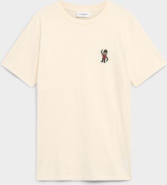 Lindbergh Mens Embroidered nutcracker lounge T-shirt Christmas Collection