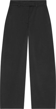Remain Pantaloni Cocoon a gamba ampia - Nero