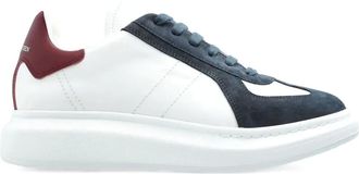 Alexander McQueen Oversized panelled lace-up sneakers - White
