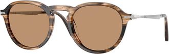 Persol PO3383S 123653 Mens Sunglasses Brown Size 51