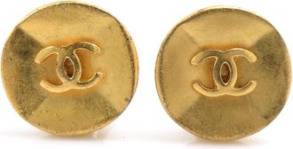 Chanel Metal Clip Earrings (Pre-Owned)