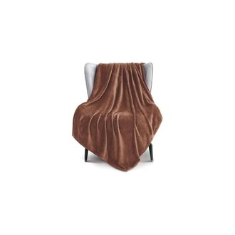 OEM Manta Larga Para Sof&aacute;, 300 G, Supersuave Y C&aacute;lida, De Lana, Color Marr&oacute;n, Apta Para Todas Las Estaciones, C&oacute;moda, Mullida, Ligera, 50 X 60 Pulgadas