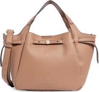 Nanette Lepore Walden Belted Satchel Bag in Mocha Mousse at Nordstrom Rack