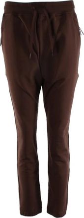 C.P. Company Bruine Joggers voor Heren - Heren - Sweatpants - Bruin - S - Katoen - Broeken