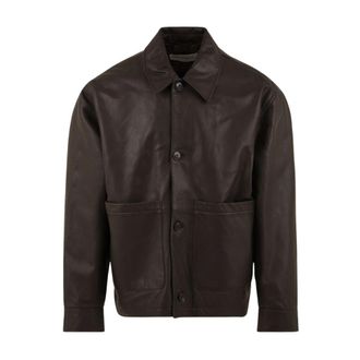 Amaranto Leather Jacket - Heren - Leren en Su&egrave;de Jassen - Bruin - XS - Leer - Jassen