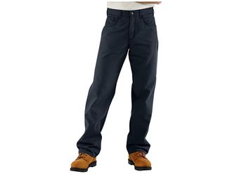 Carhartt Work in Progress Big Tall FR Loose Straight Canvas Pant Mens Clothing Dark Navy : 54 30, Canvas/Cotton/Nylon
