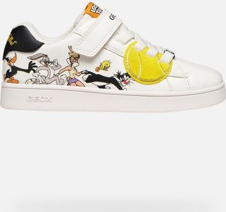 Geox Eclyper Bambino Bianco/nero