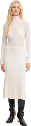 Elisabetta Franchi Mujer, Vestidos, Beige, Talla: S