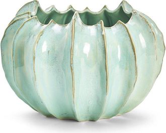 Two's Company Large Celadon Gourd Vase