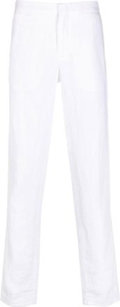 Orlebar Brown linen tailored trousers - men - Linen/Flax - 34 - White