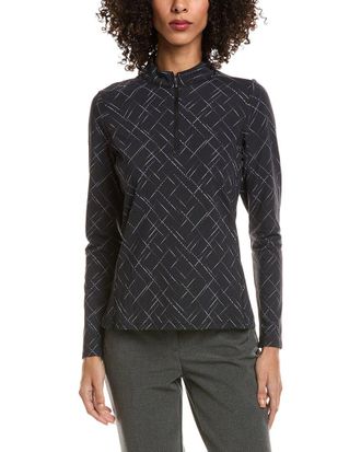 adidas Adidas Ultimate365 1/4-Zip Mock Neck Top