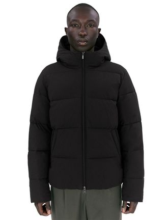 Elvine winterjas Bjarne zwart uni normale fit