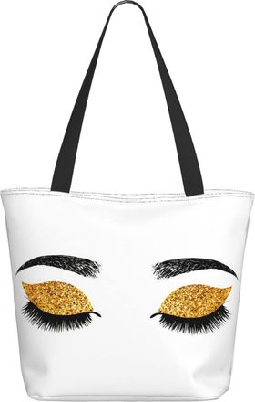 AOOEDM Beautiful Woman Eyes Ladies Shopping Bag 13x11x7in.The Perfect ValentineS Day Gift.It Is The Best ValentineS Day Gift For Mom, Daughter, Wife,Etc