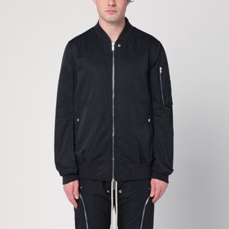 Rick Owens Black bomber with zipper