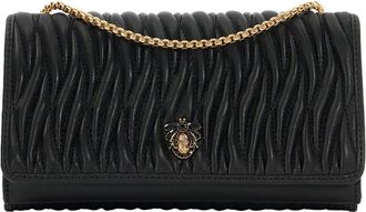 Dune London Strong Leather Clutch