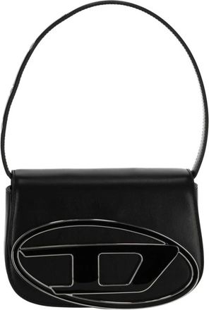 Diesel 1DR Schoudertas - Dames - Handtassen - Zwart - ONE Size - Leer - Tassen