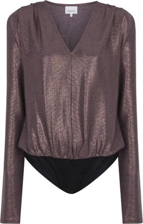 Dante6 Griffin Body - Dames - Blouses & Shirts - Bruin - Maat: S Jersey