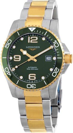 Longines Hydroconquest Automatic Green Dial Mens Watch L3.782.3.06.7