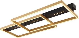 Globo Lighting Plaf&oacute;n - Luffy - Negro - Metal - Led - 48461-54